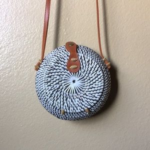 Rattan Purse